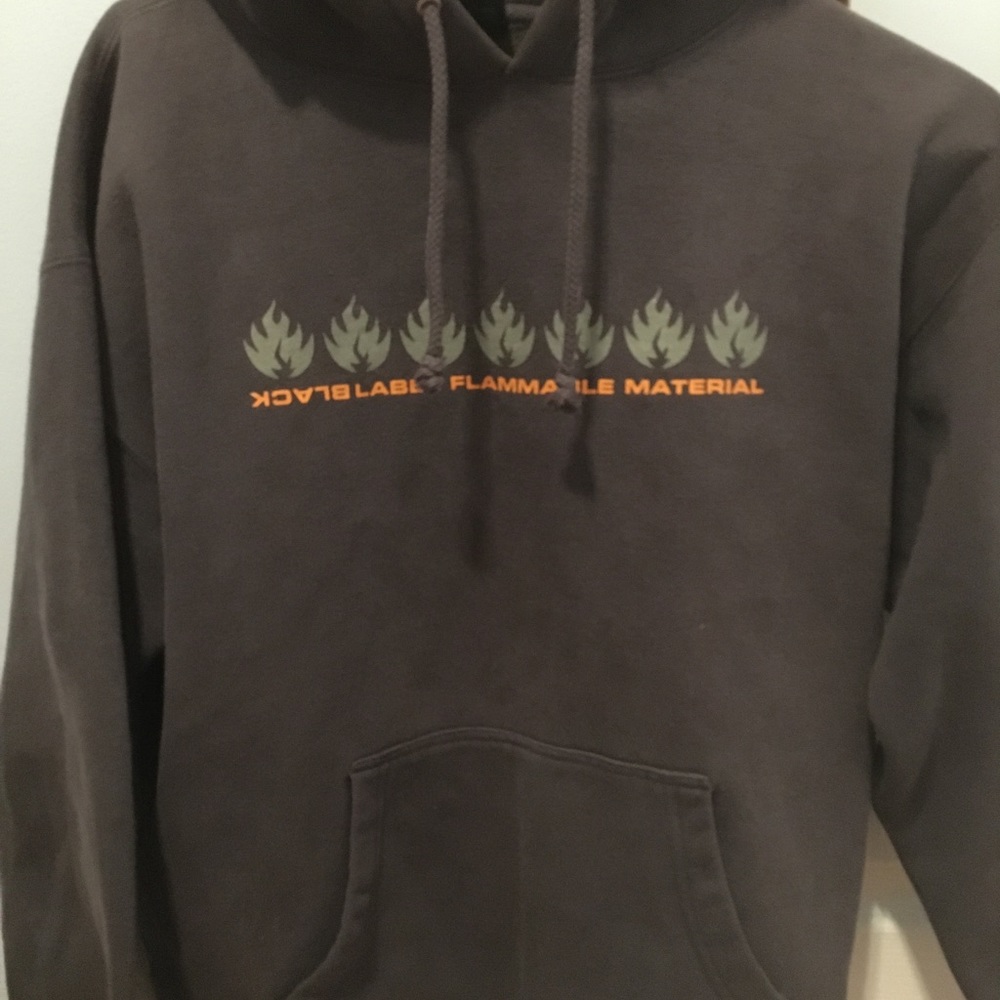 black label vintage hoodie